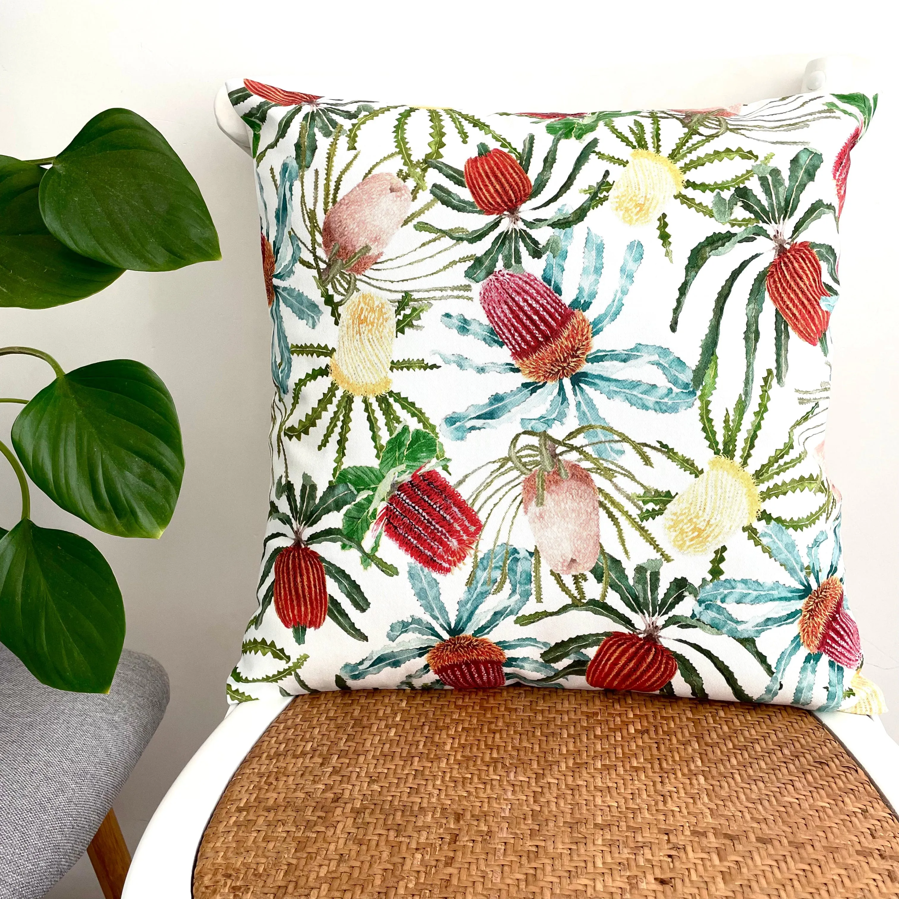 Banksia Cushion Cover Cotton Drill