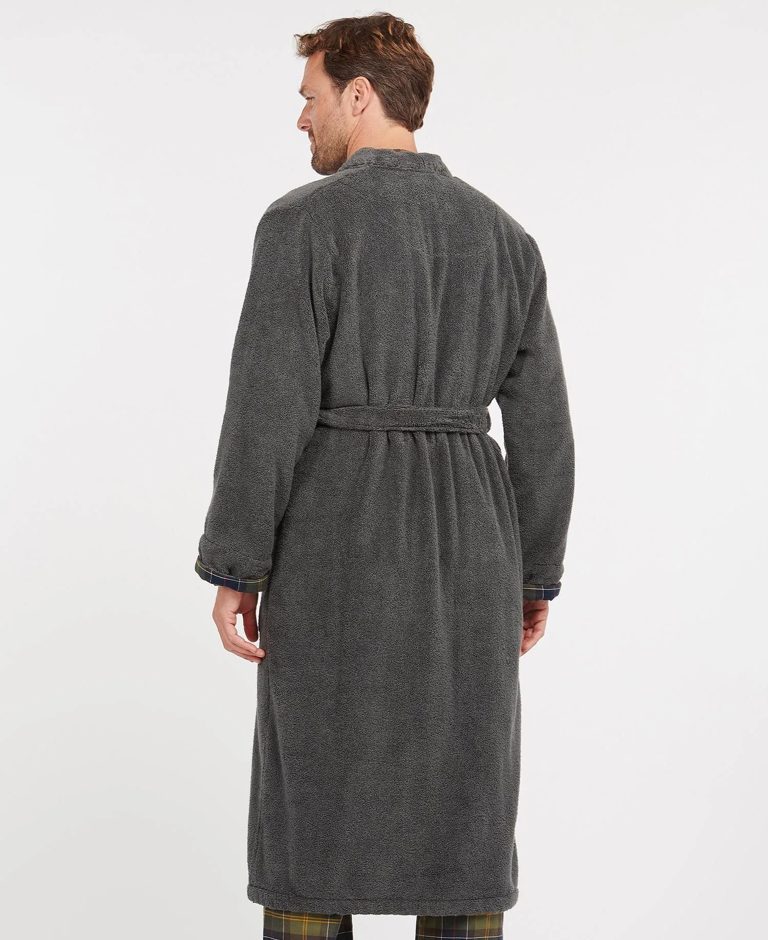 Barbour Mens 'Lachian' Towelling Dressing Gown