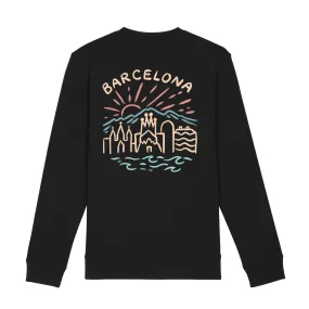 Barcelona Line Art Sweatshirt