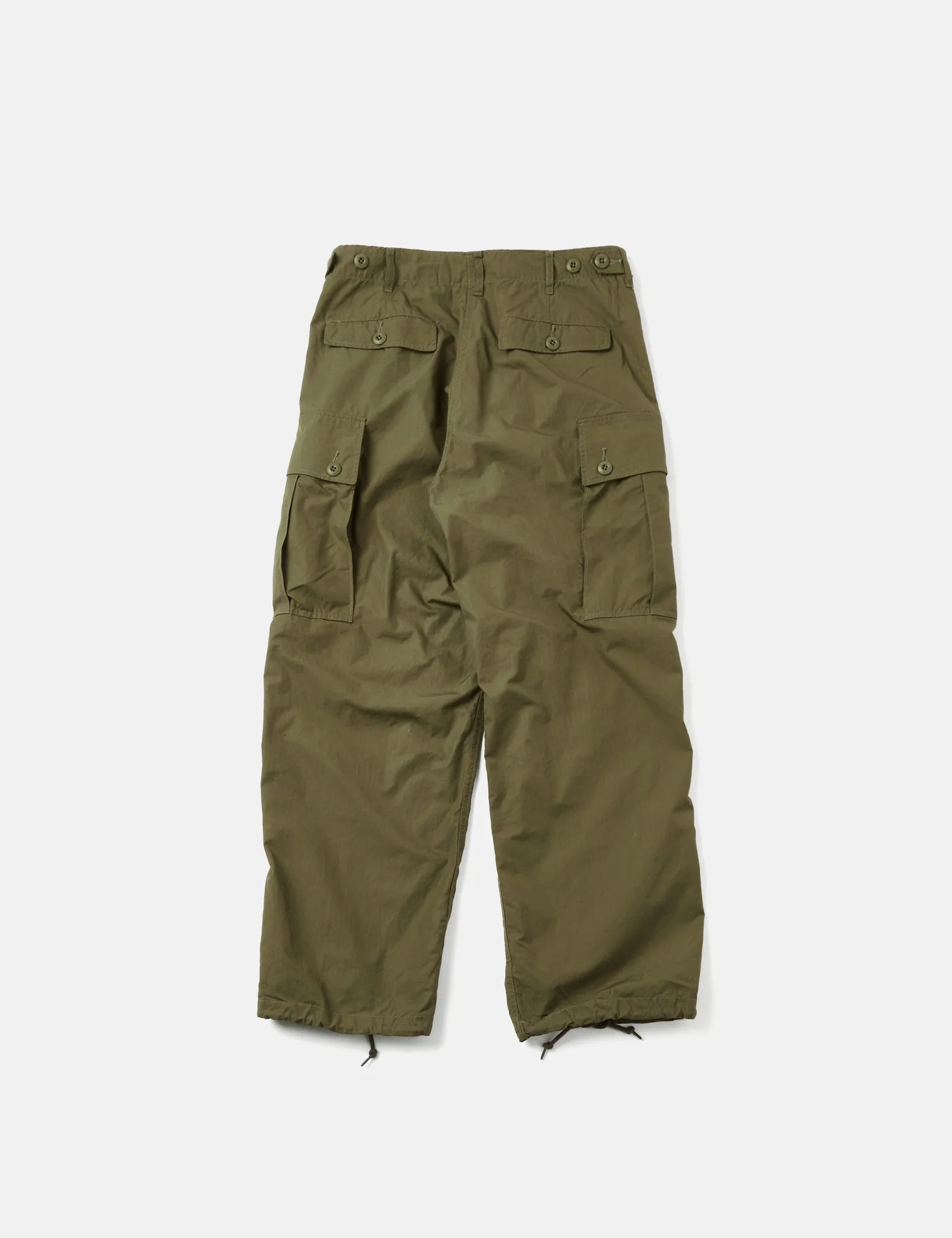 Beams Plus MIL 6Pocket Trousers (80/3 Ripstop) - Olive Green