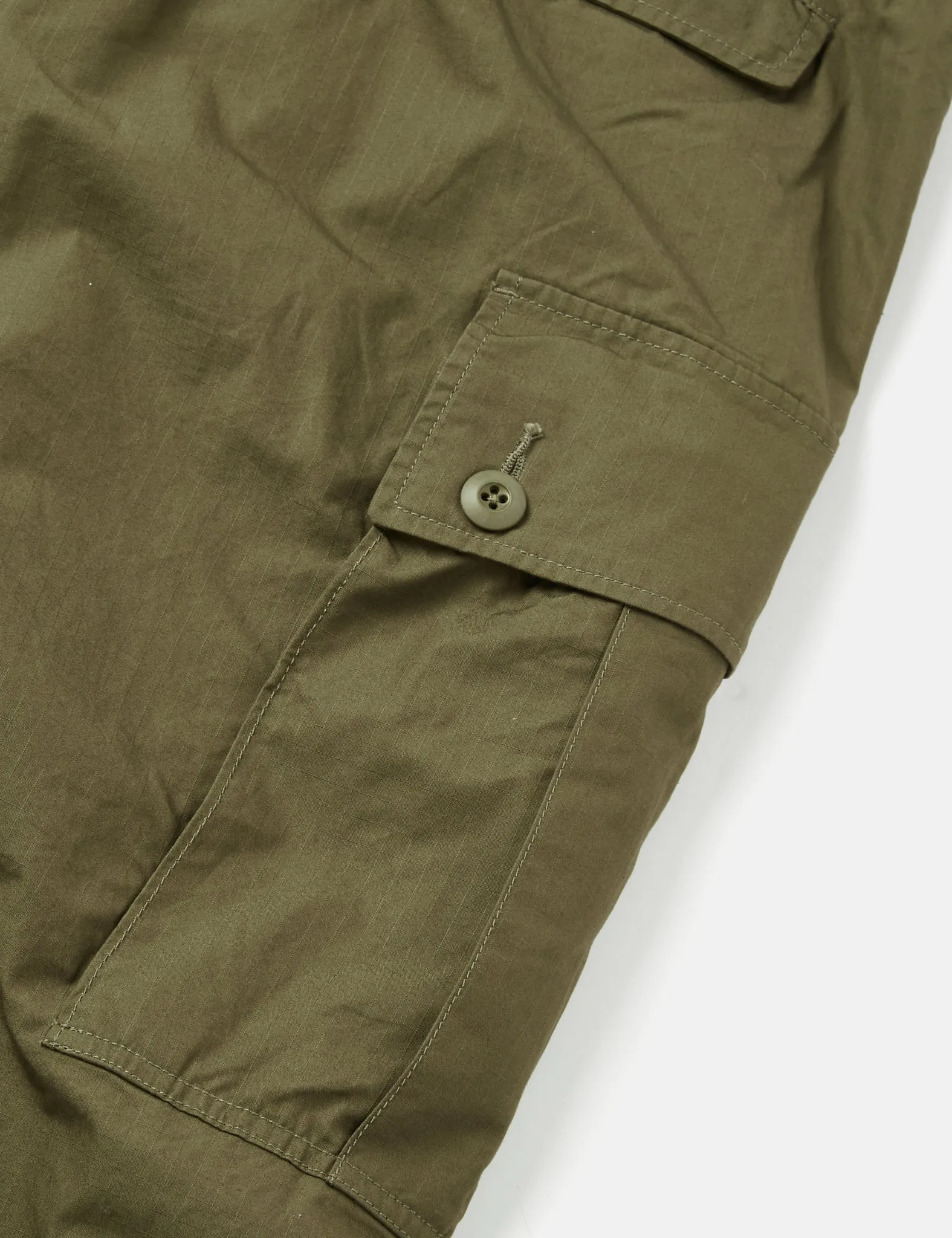 Beams Plus MIL 6Pocket Trousers (80/3 Ripstop) - Olive Green