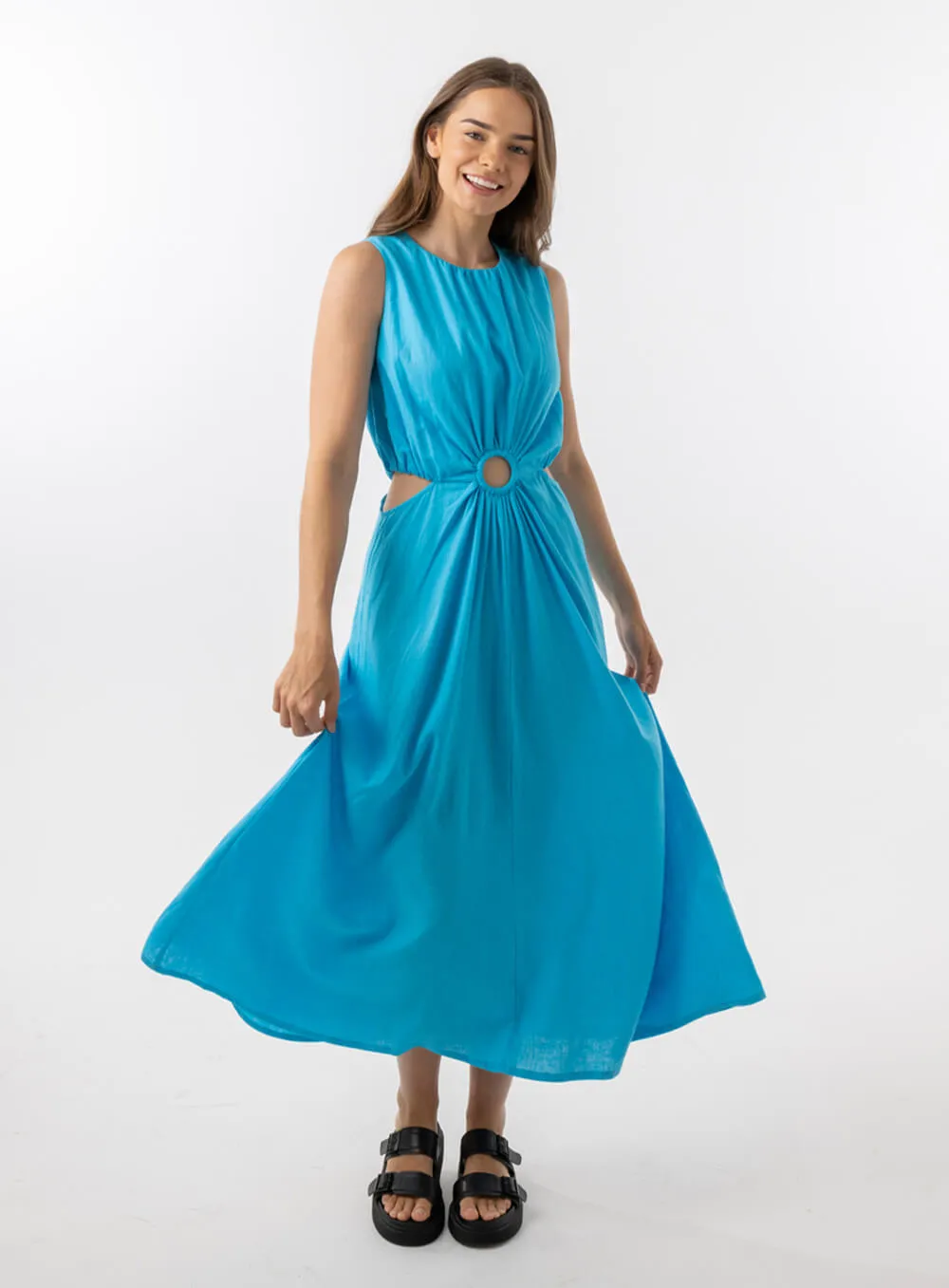 Bella Dress-AQUA