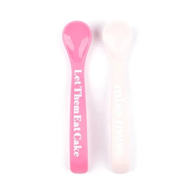 bella tunno silicone spoon set - let them eat cake