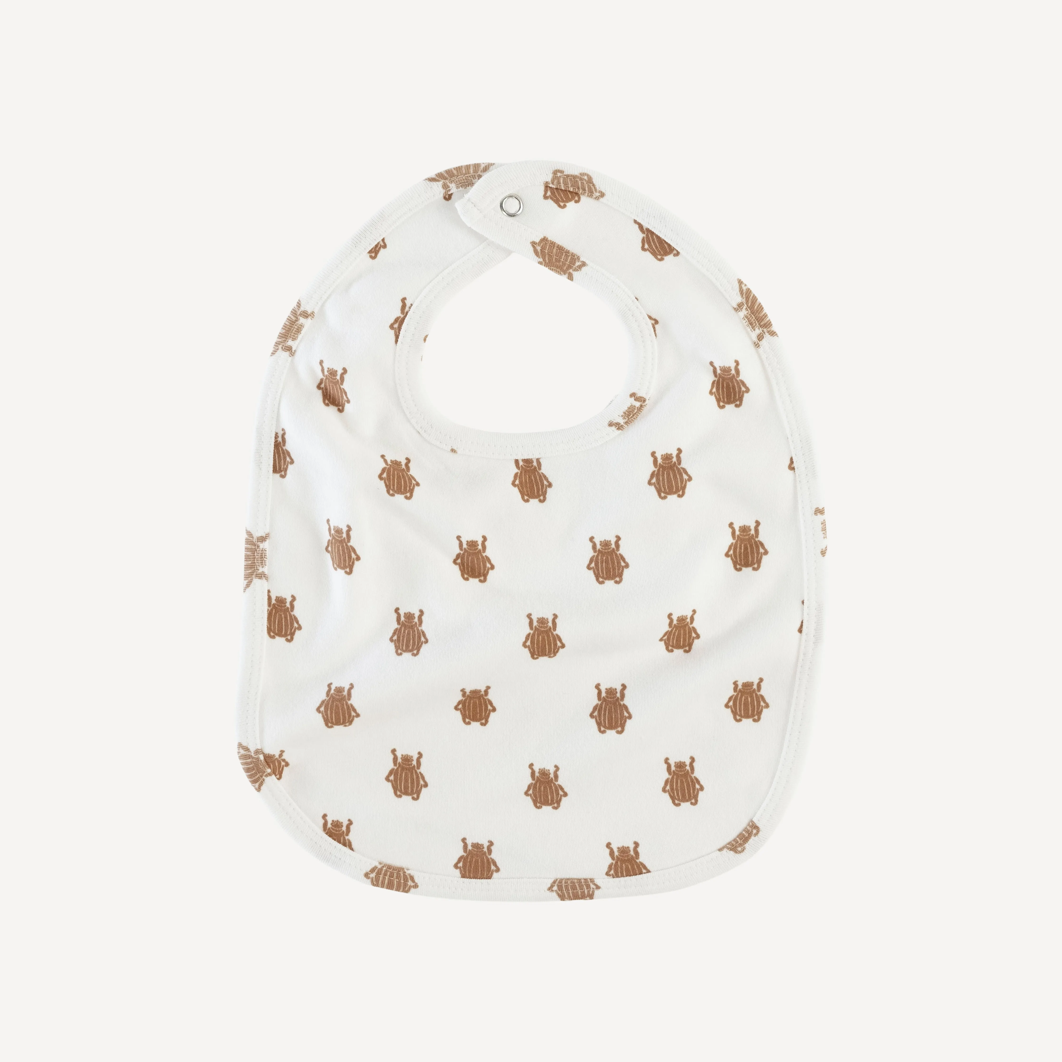 bib | tawny beetle | organic cotton interlock