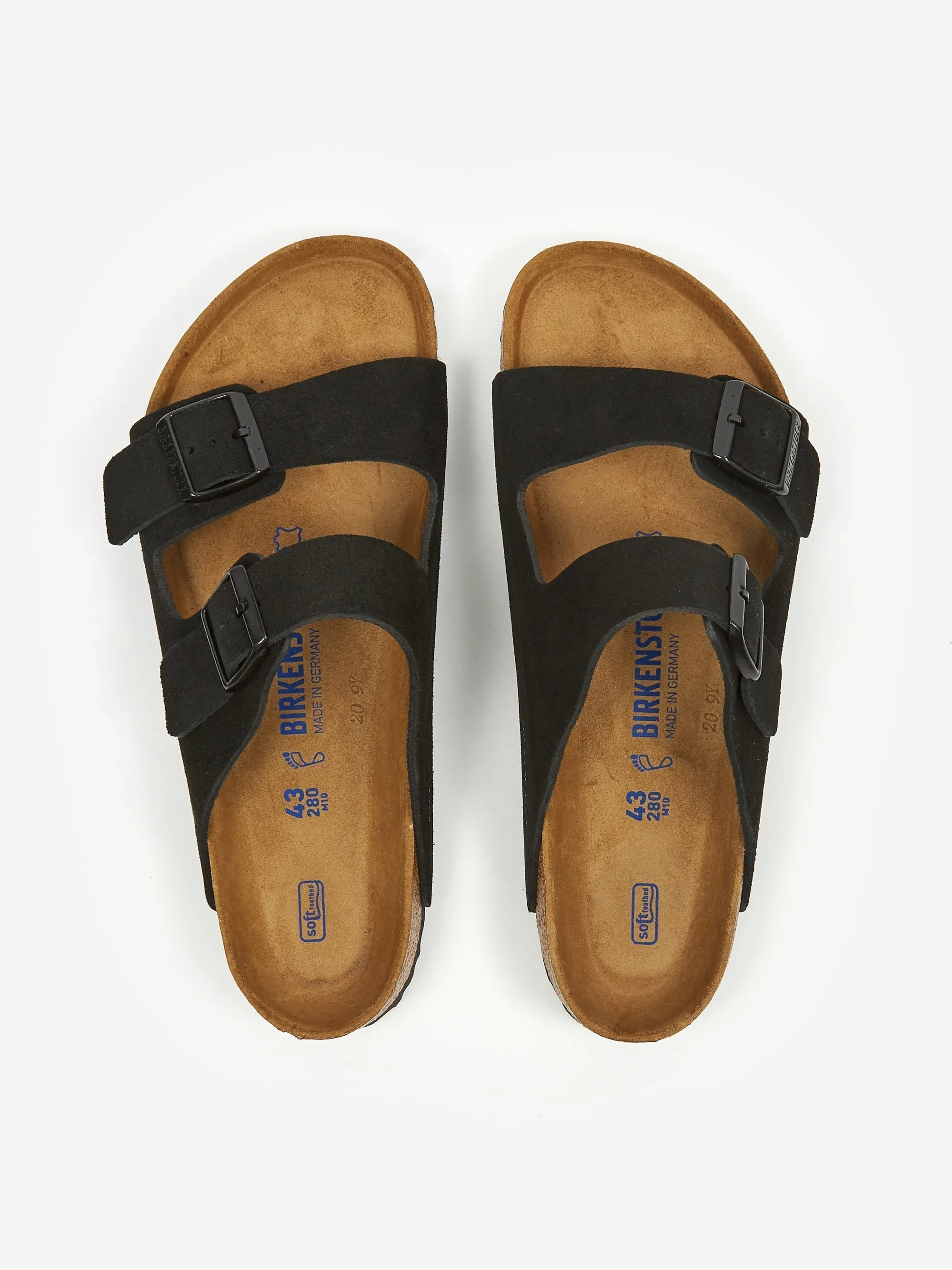 Birkenstock Arizona Suede - Black