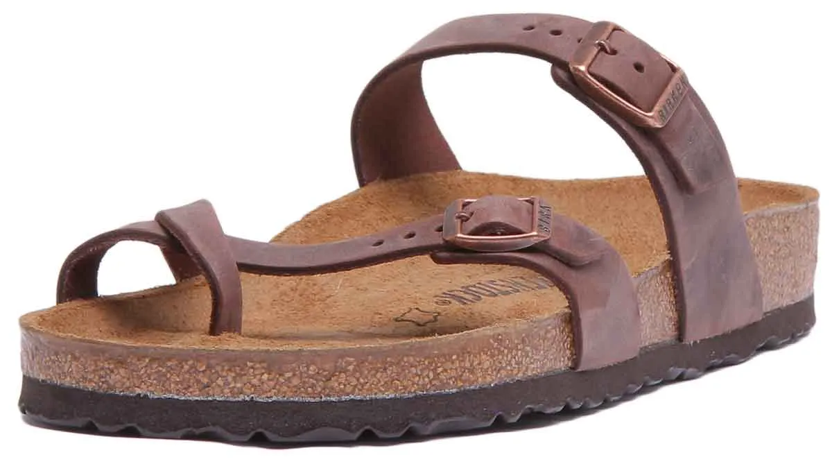 Birkenstock Mayari In Dark Brown | Regular Fit