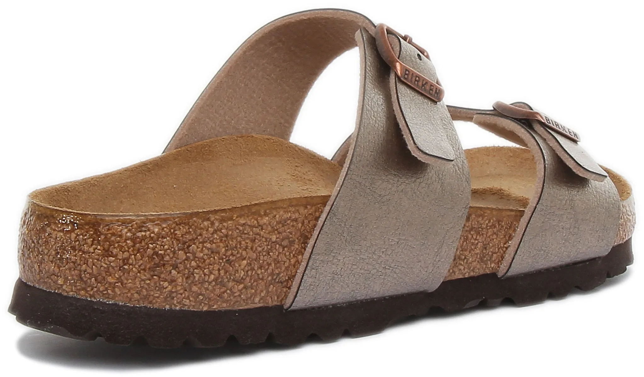 Birkenstock Sydney In Taupe For Women | Regular Fit