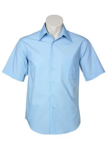 Biz Collection Mens Metro S/S Shirt (SH715)-Clearance