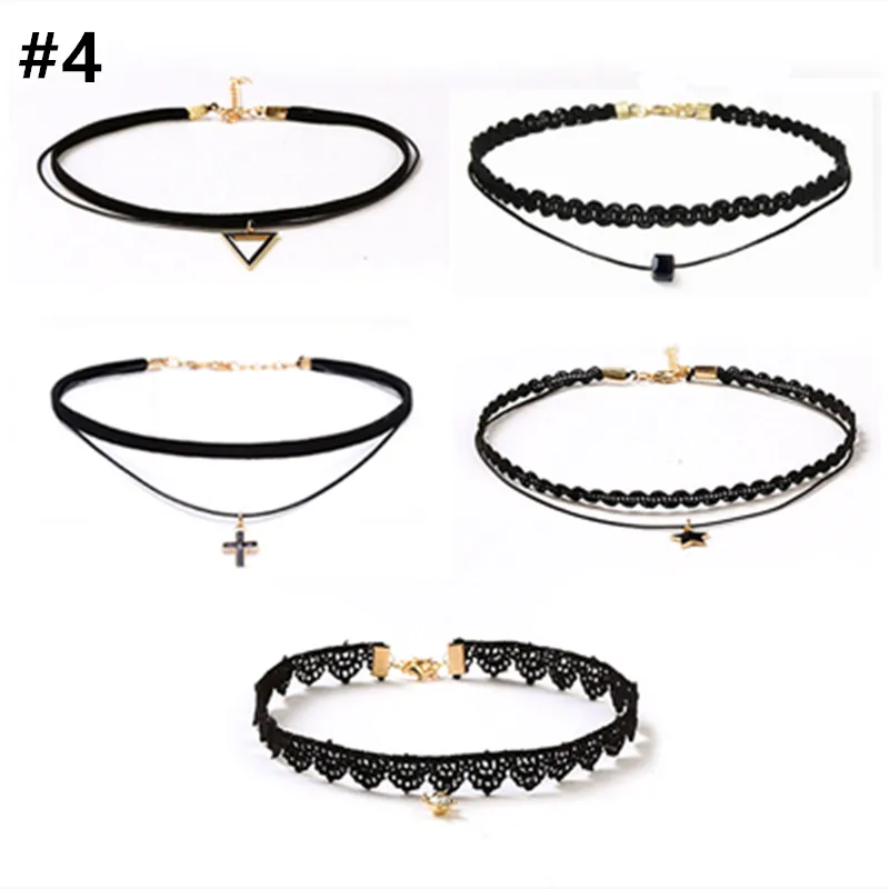 Black Collar Set