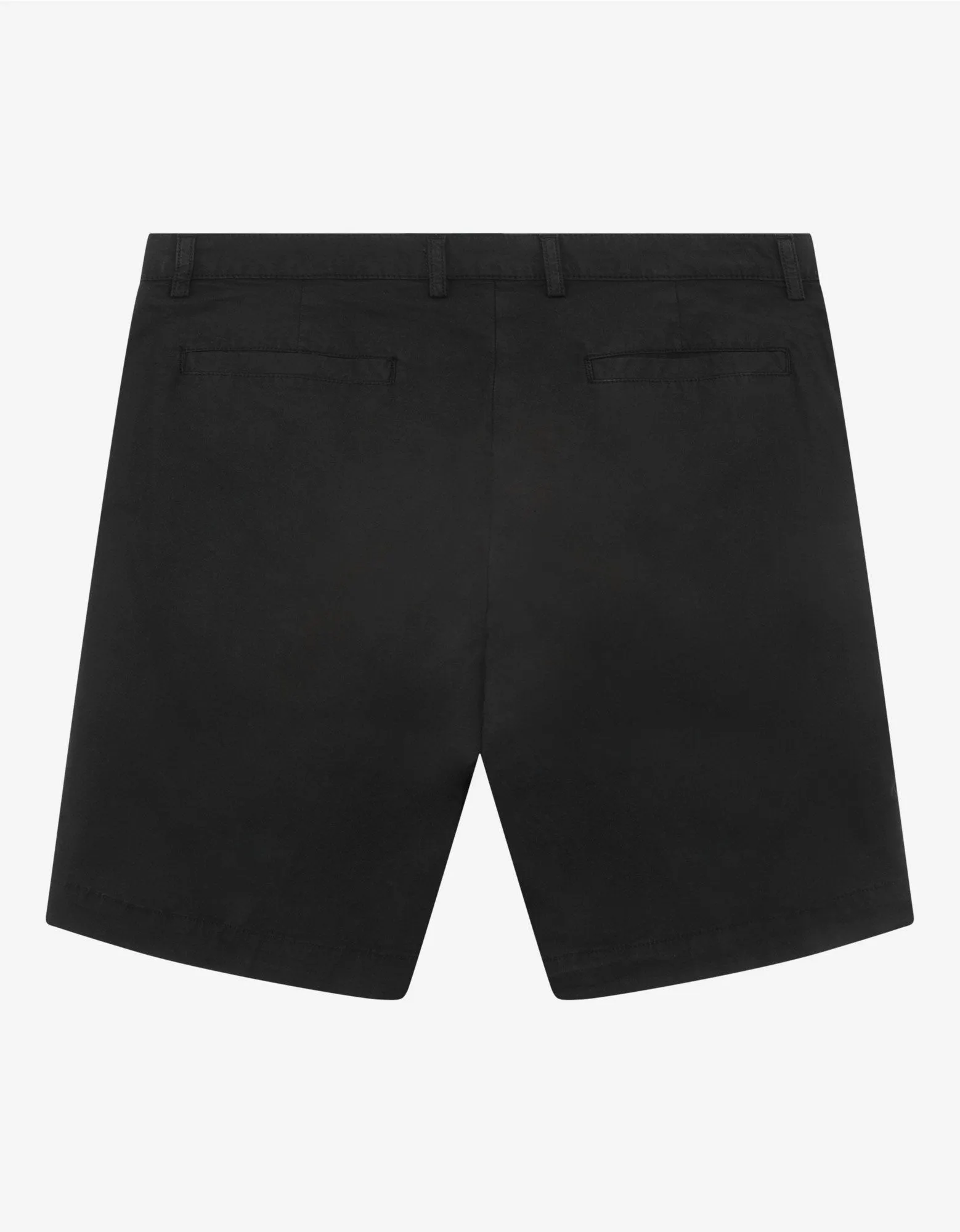 Black Logo Chino Shorts -