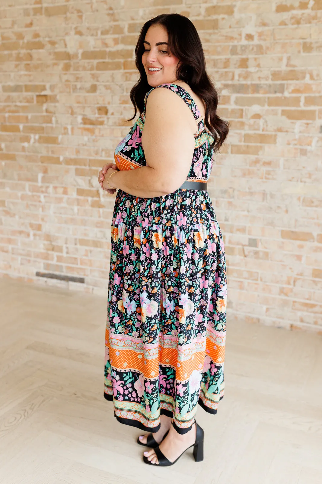 Blooming Garden Floral Maxi Dress