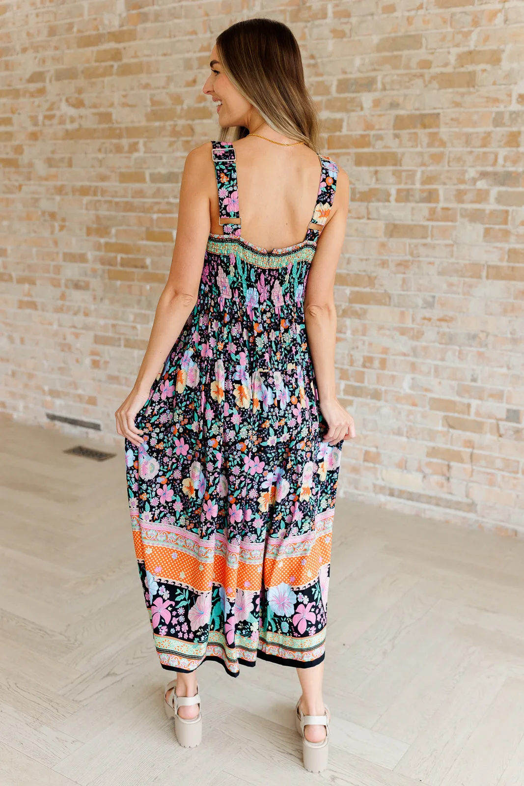 Blooming Garden Floral Maxi Dress