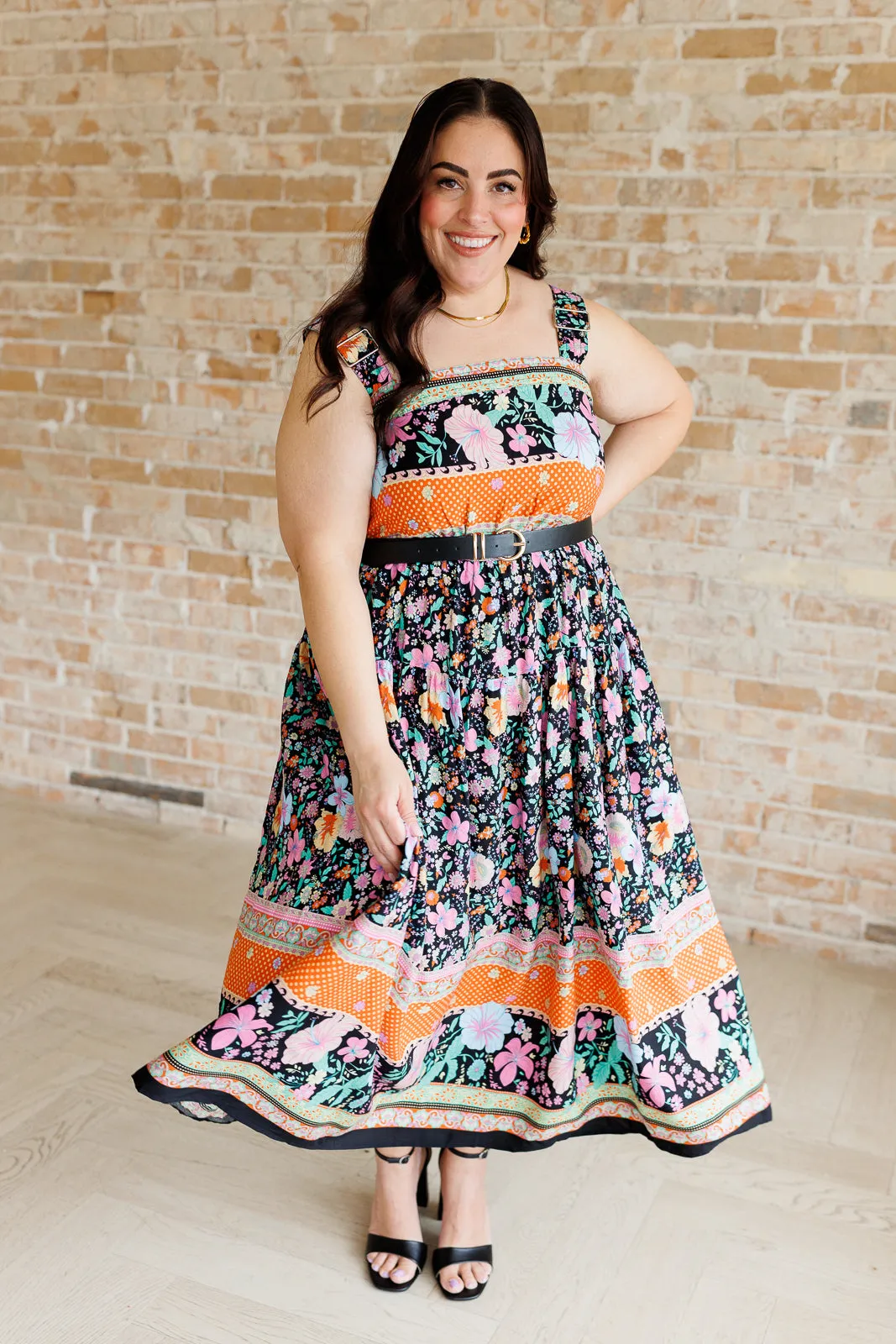 Blooming Garden Floral Maxi Dress