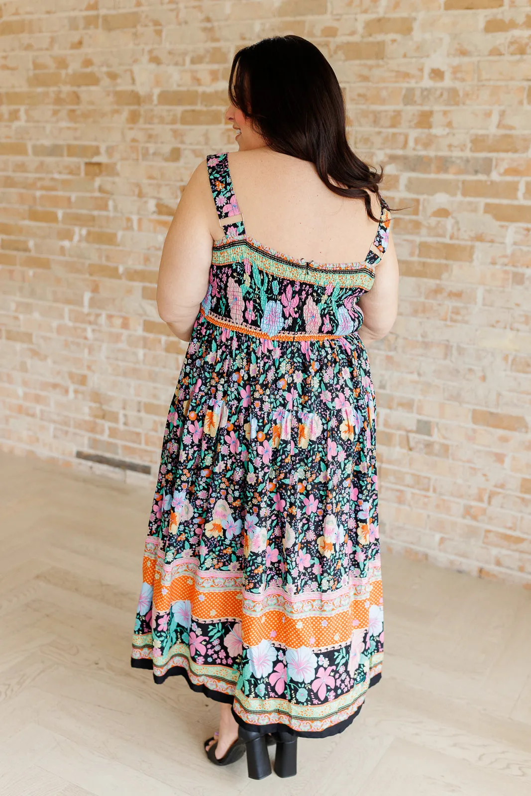 Blooming Garden Floral Maxi Dress