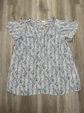 Blouse Short Sleeve By Rose And Olive In Floral Print, Size: 1x