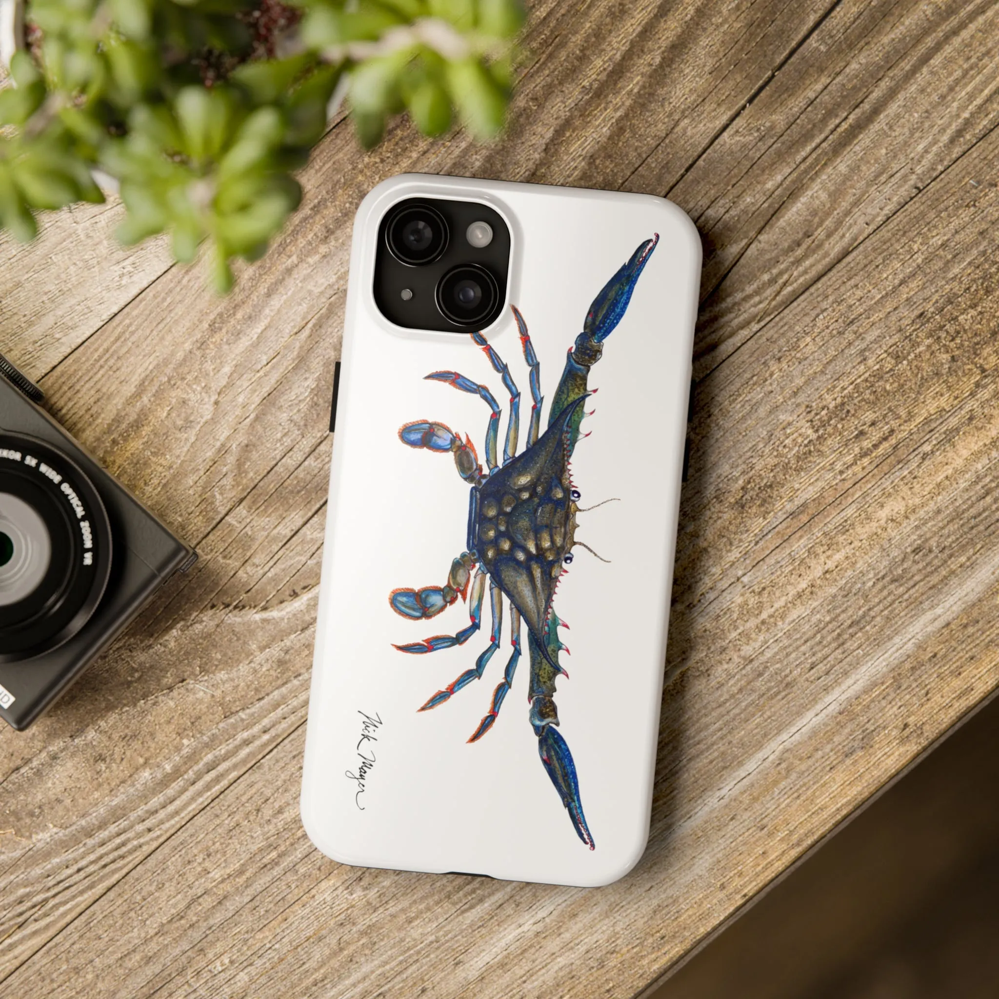 Blue Crab Phone Case (iPhone)