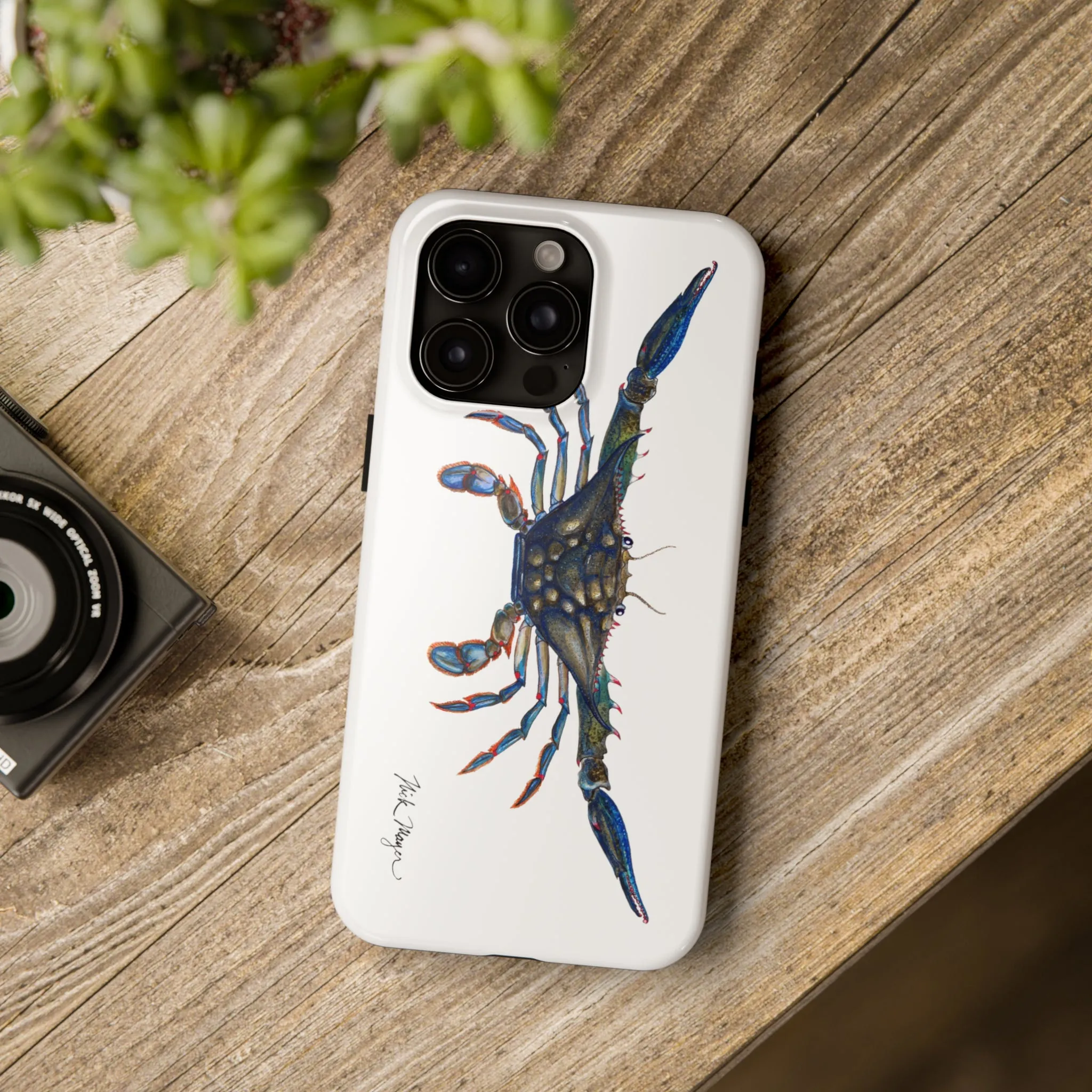 Blue Crab Phone Case (iPhone)