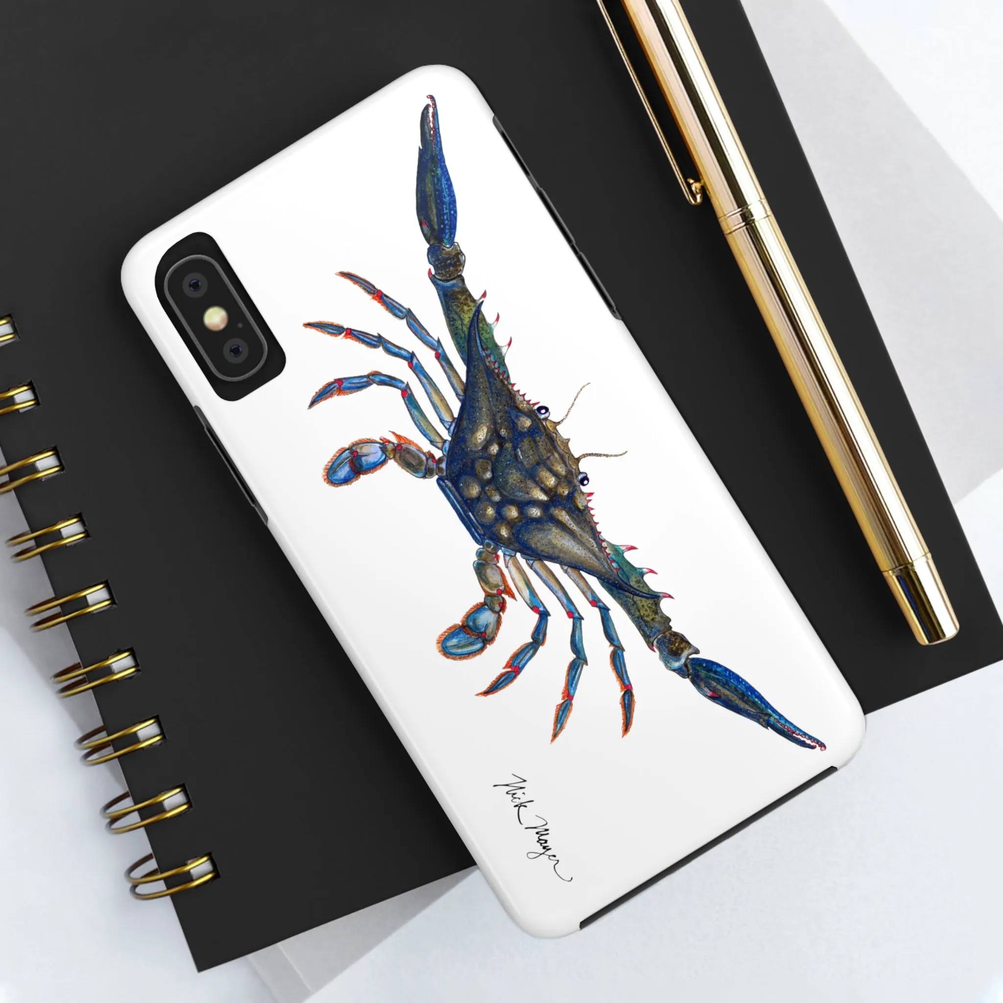 Blue Crab Phone Case (iPhone)