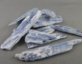 Blue Kyanite Crystal Blades Raw 5pcs J217**