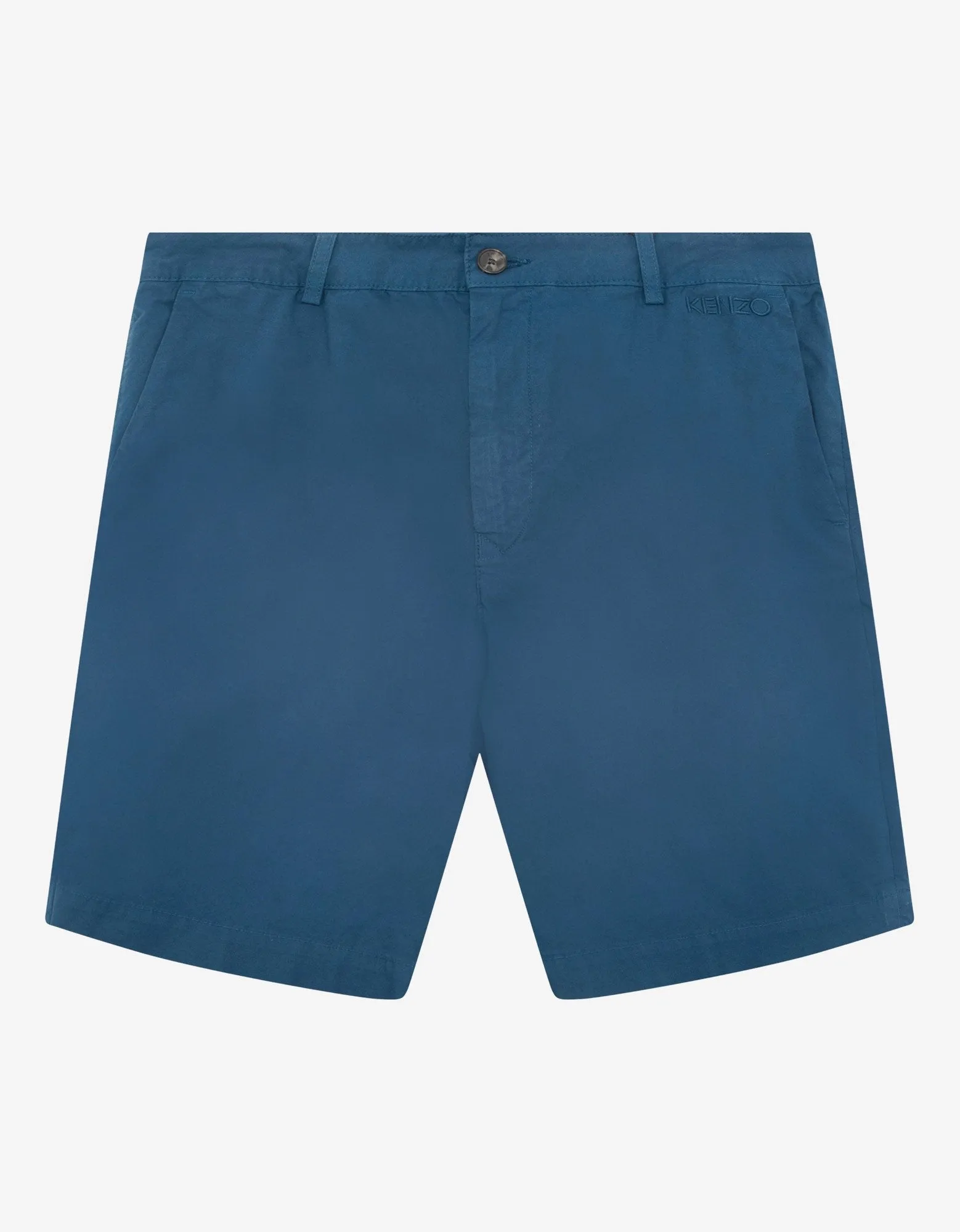 Blue Logo Chino Shorts -