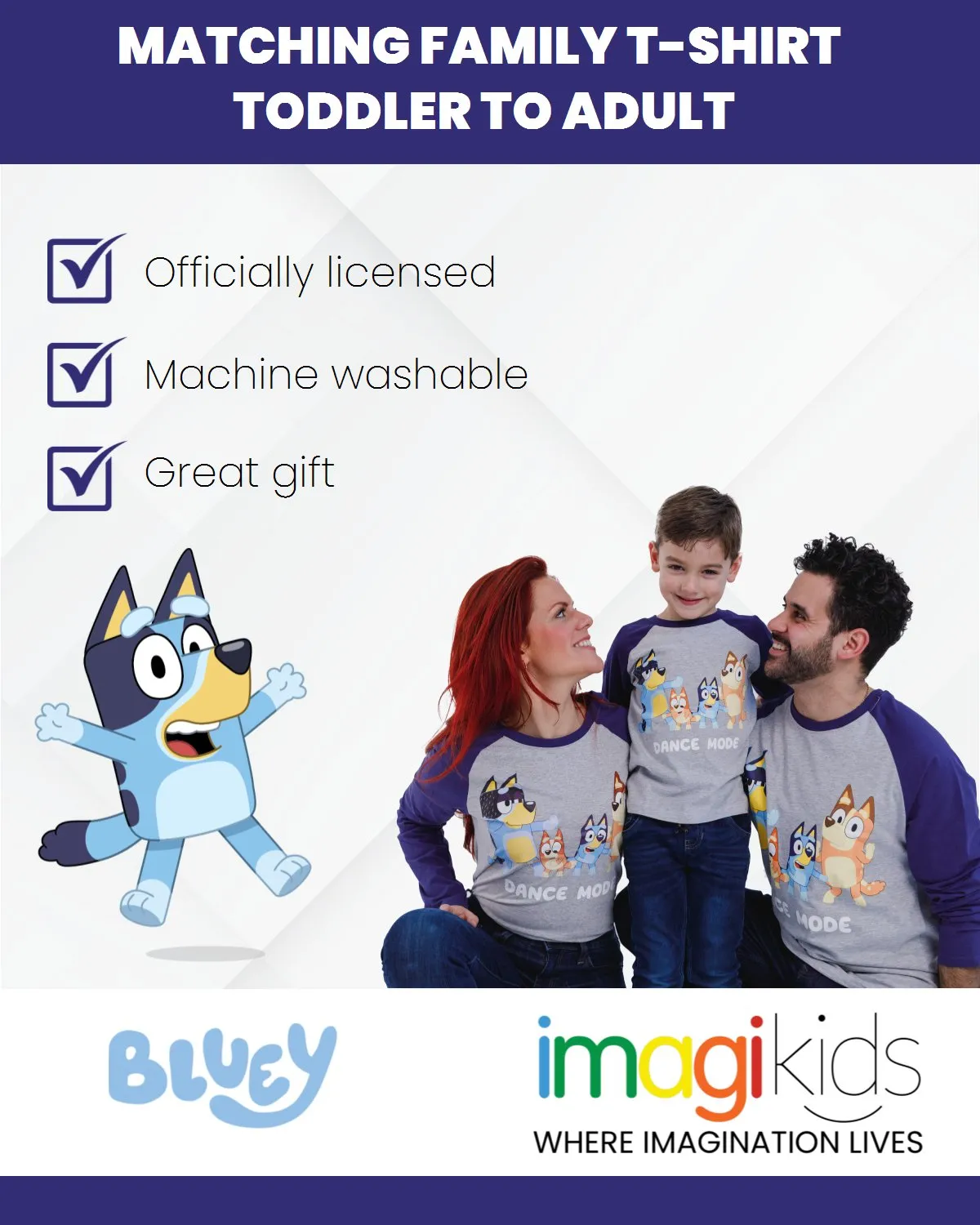 Bluey Matching Family Long Sleeve T-Shirt