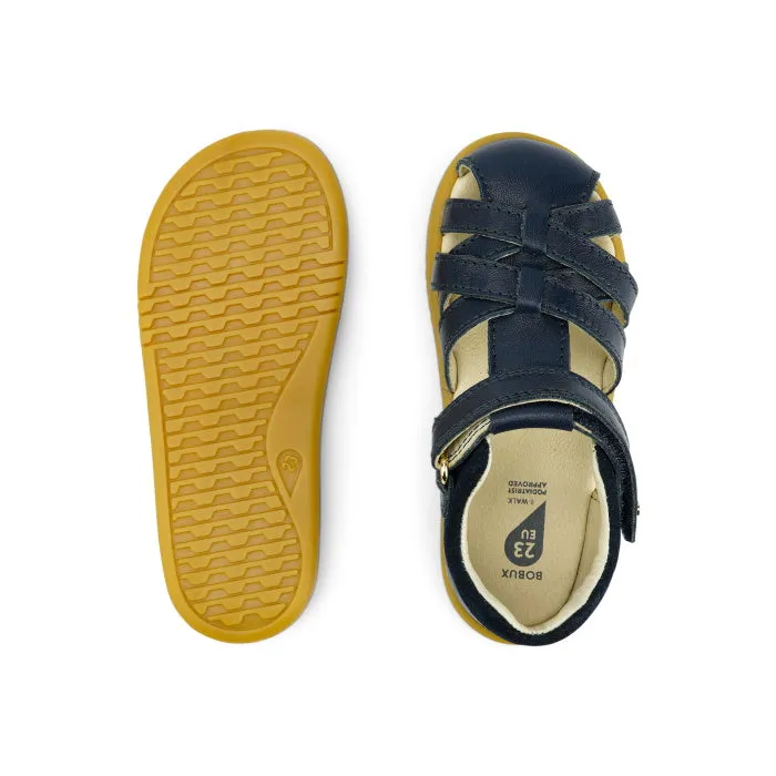 Bobux iwalk Cross Jump Sandal Navy Closed Toe  636703