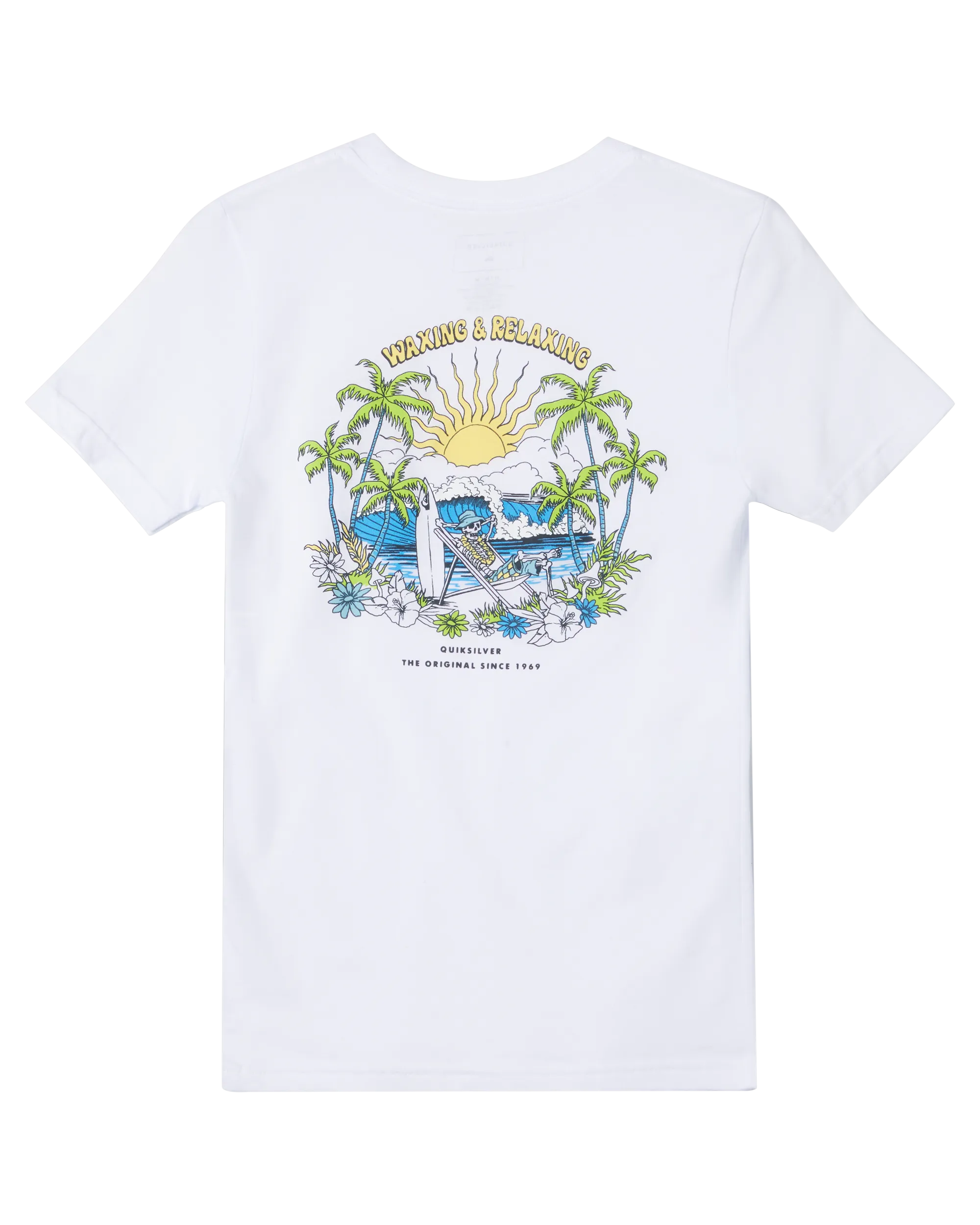 Boys 8-16 Wax And Relax T-Shirt - White