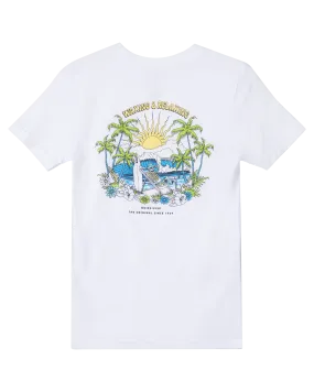 Boys 8-16 Wax And Relax T-Shirt - White