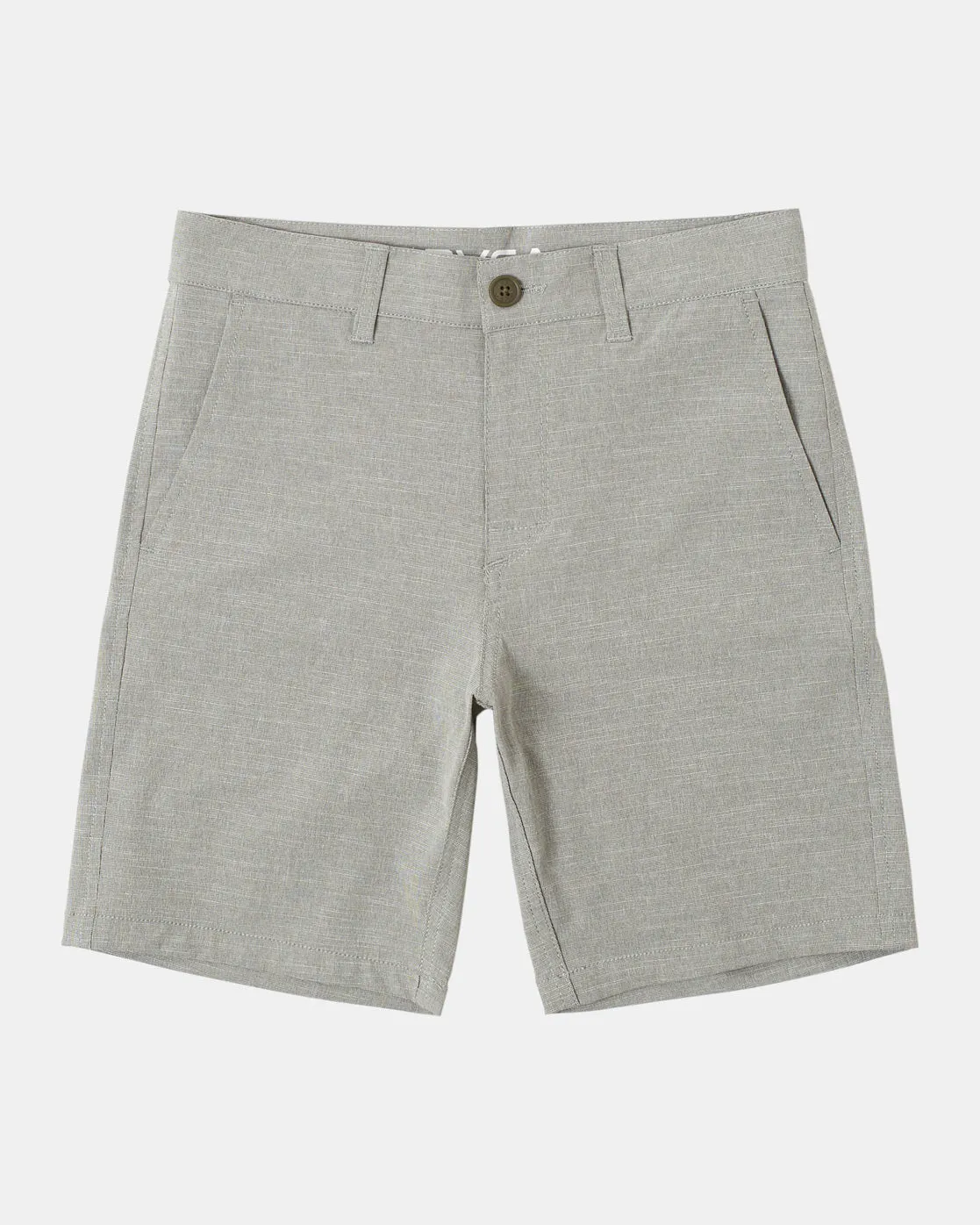 Boys Balance Hybrid 17 Boardshorts - Olive