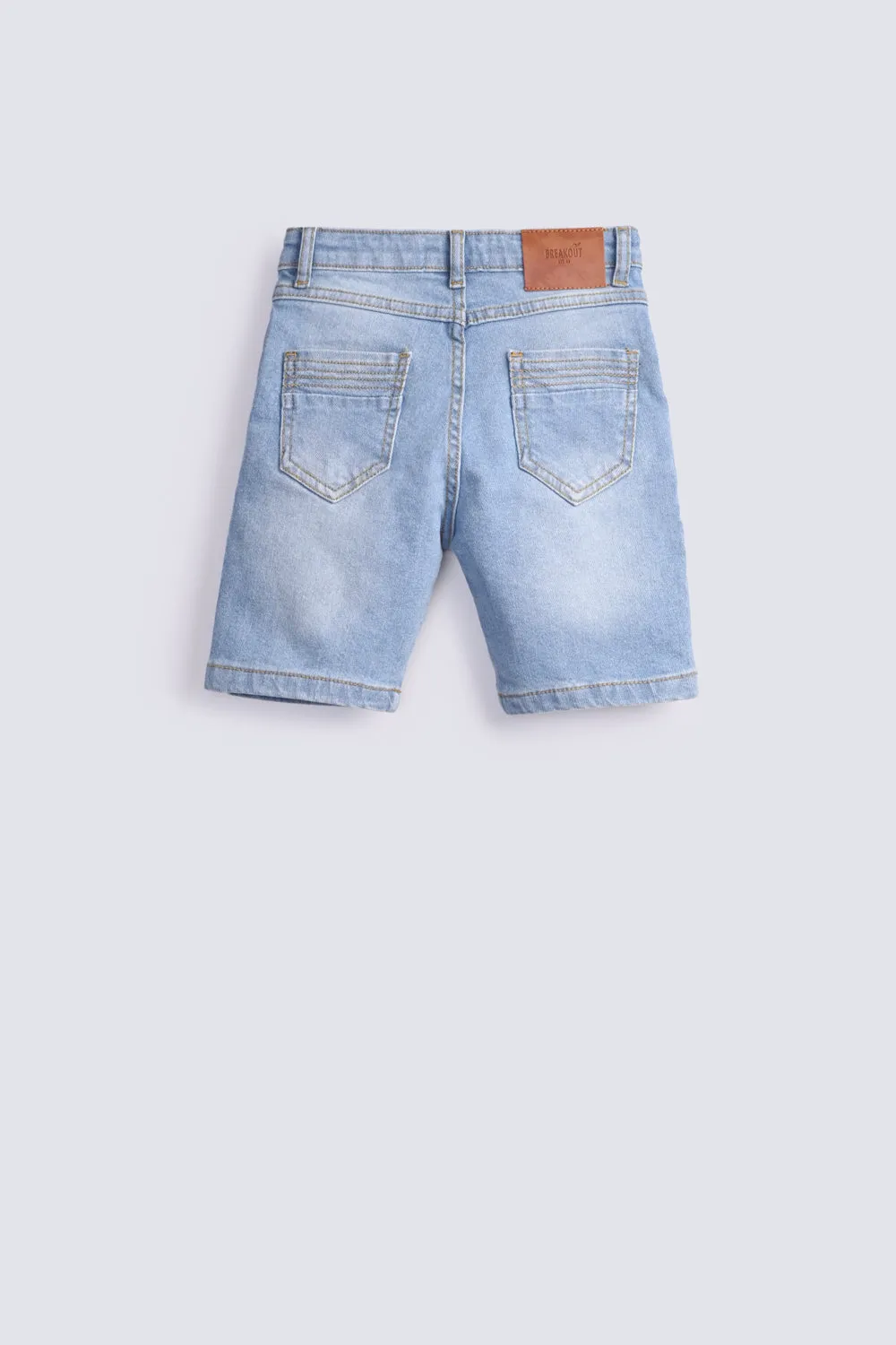 BOYS BONE POCKET DENIM SHORTS