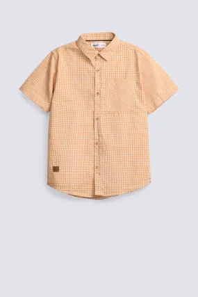 BOYS CHECKERED SHIRT