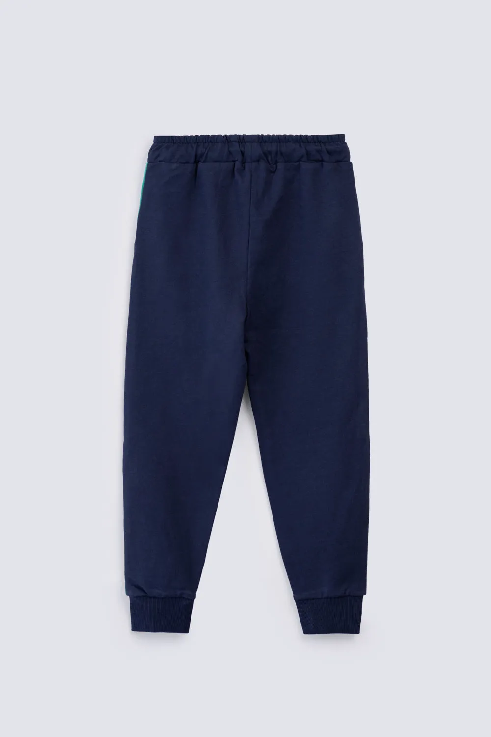 BOYS CONTRAST PANEL TROUSER