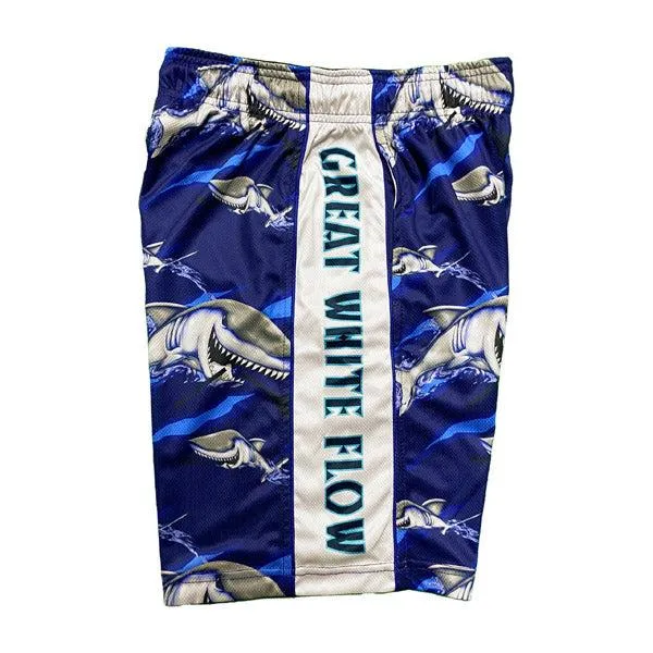 Boys Great White Flow Attack Short