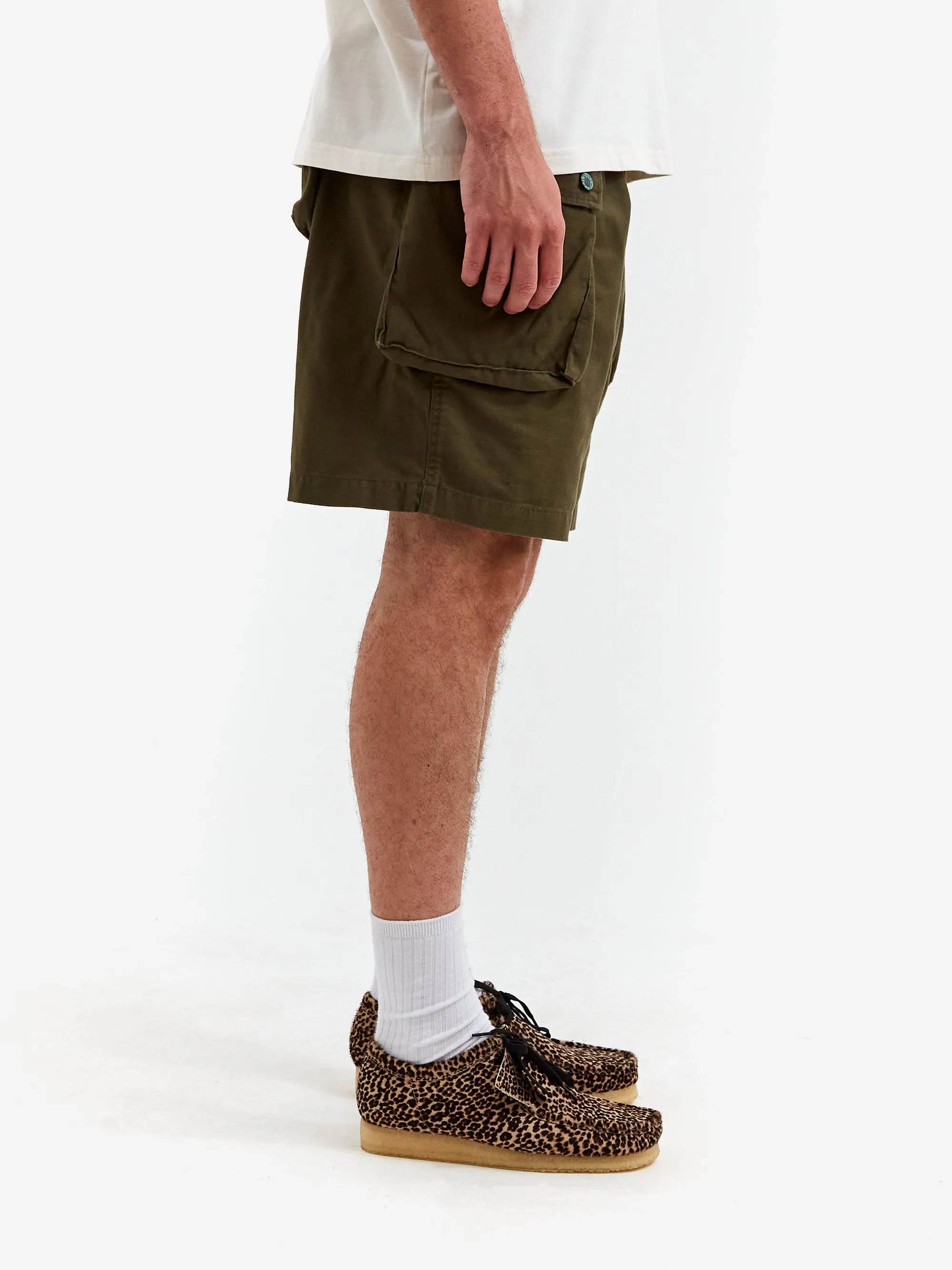 Brain Dead Military Climber Short - Olive