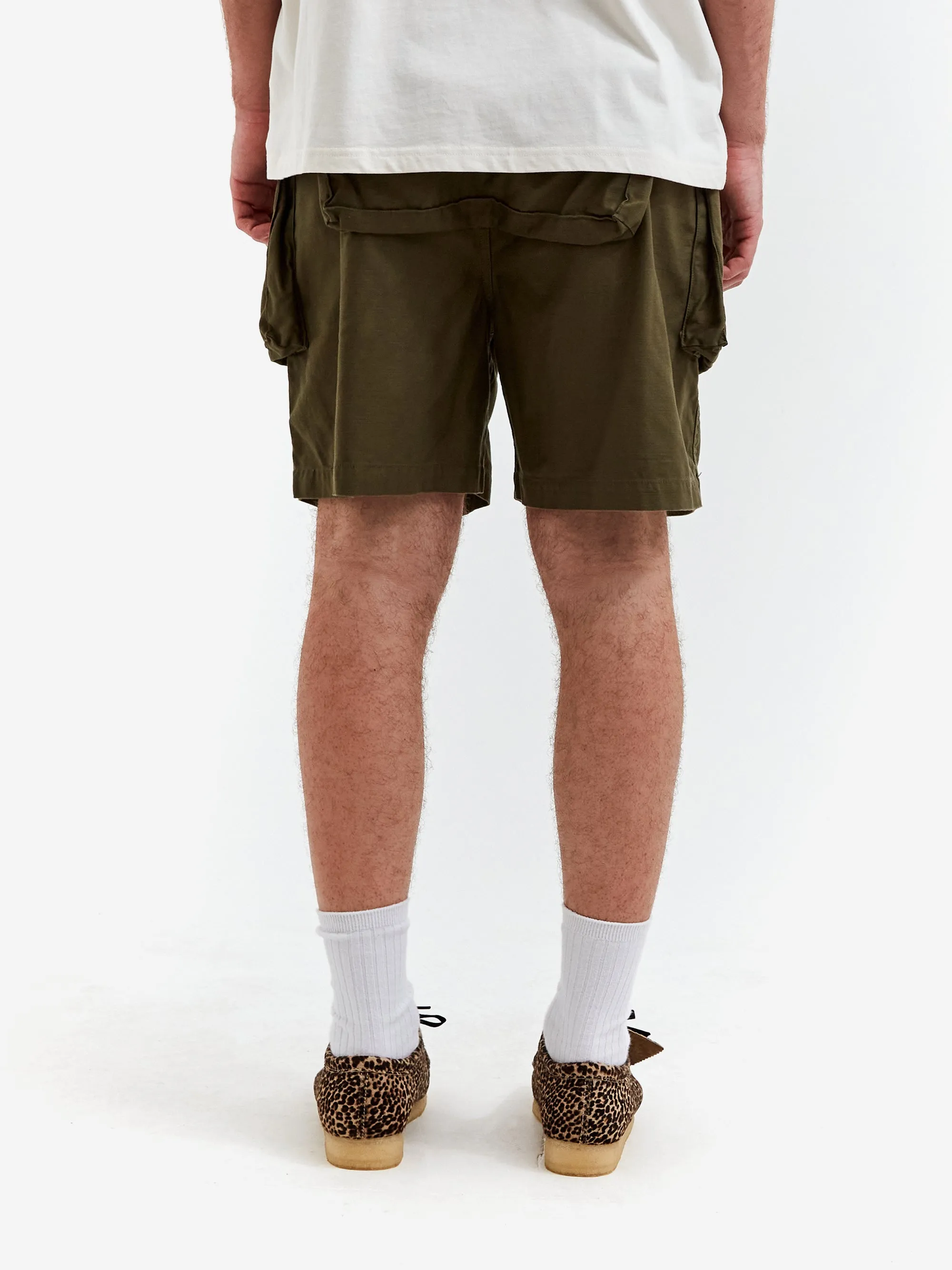 Brain Dead Military Climber Short - Olive