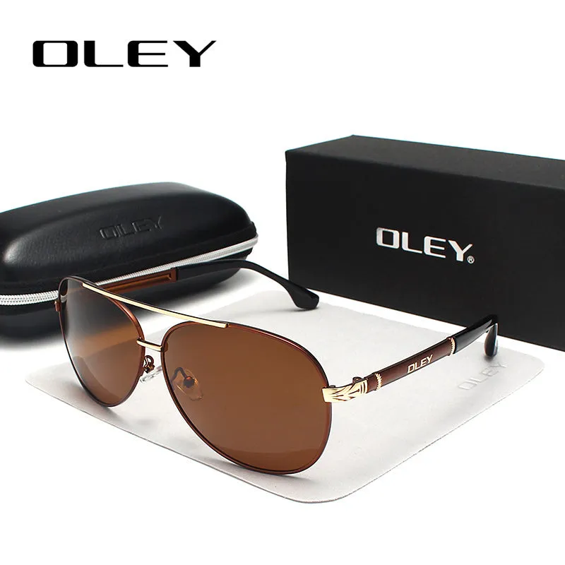 Brand Sunglasses Men Polarized Fashion Classic Pilot Sun Glasses