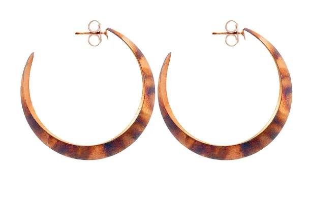 Brooke Hoop Earring | Burnished Gold