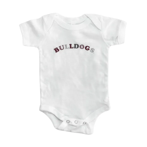 Bulldogs Rainbow Arch Onesie