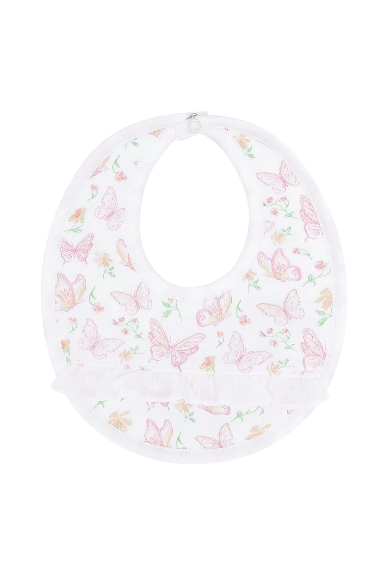 Butterflies Print Bib