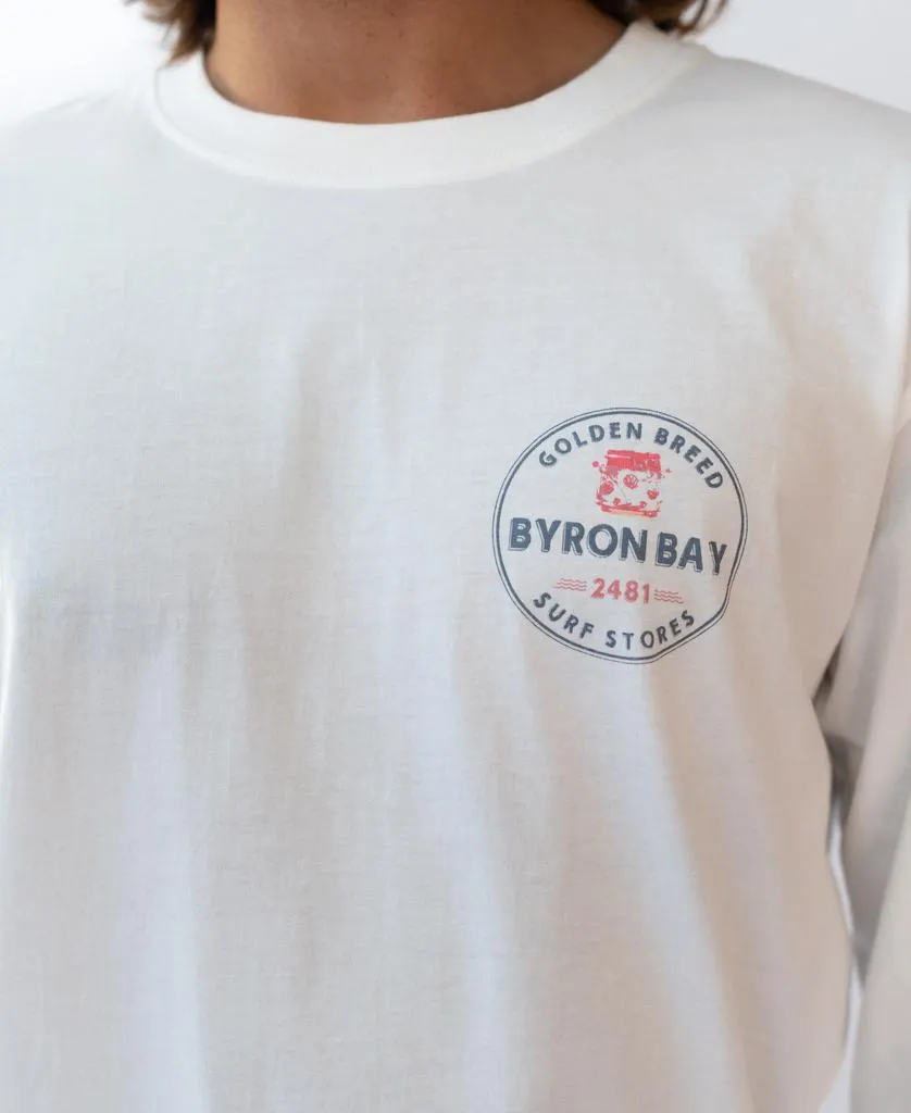 Byron LS Kombi Tee | Off White