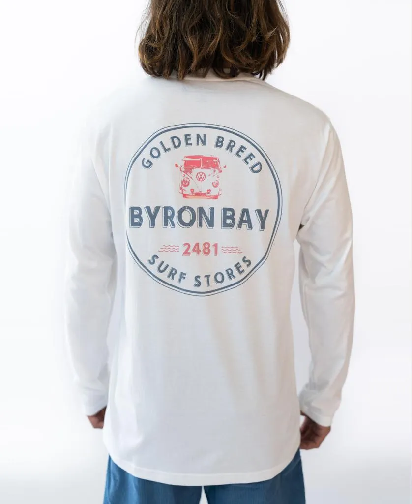 Byron LS Kombi Tee | Off White