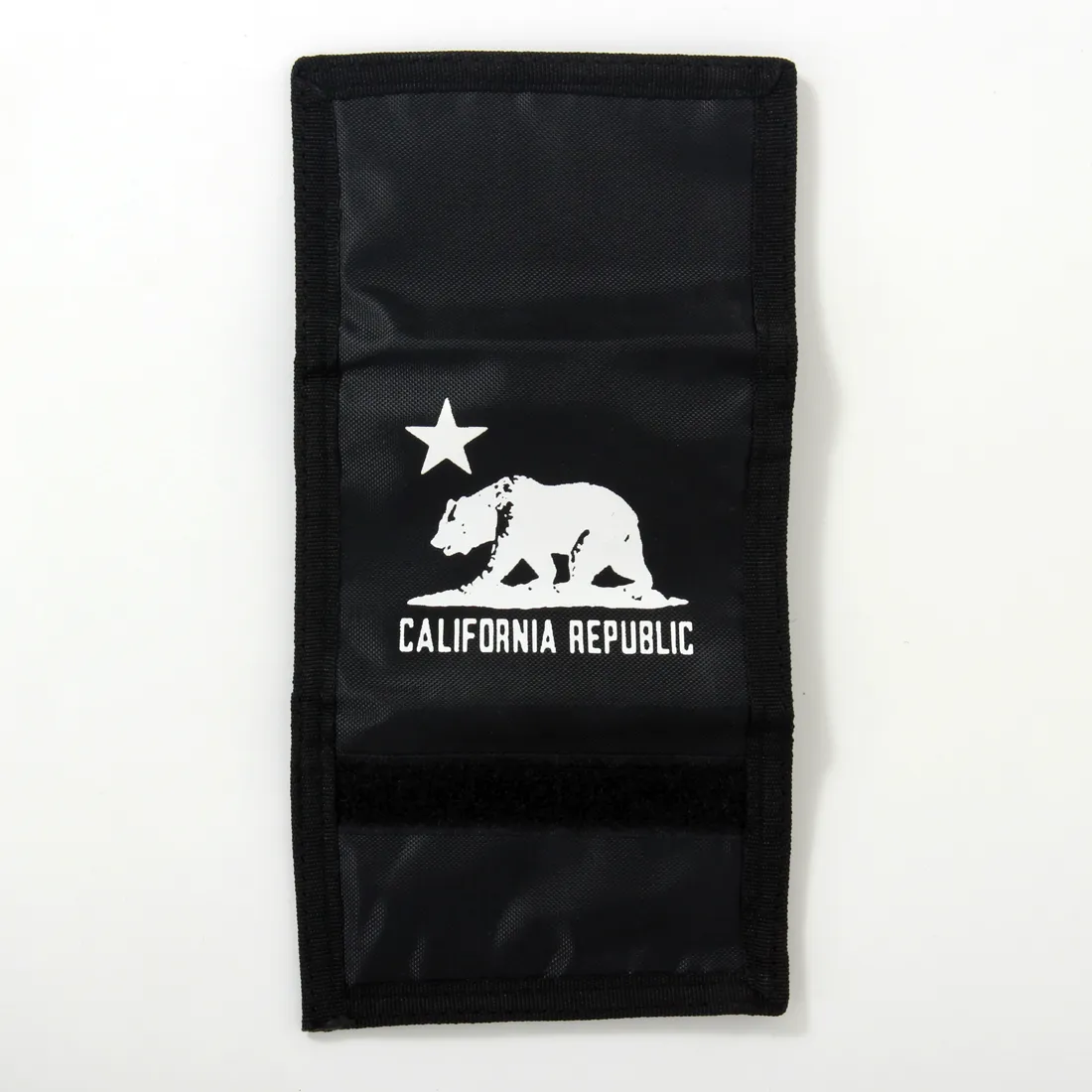 California Republic Bear Flag Trifold Velcro Wallet