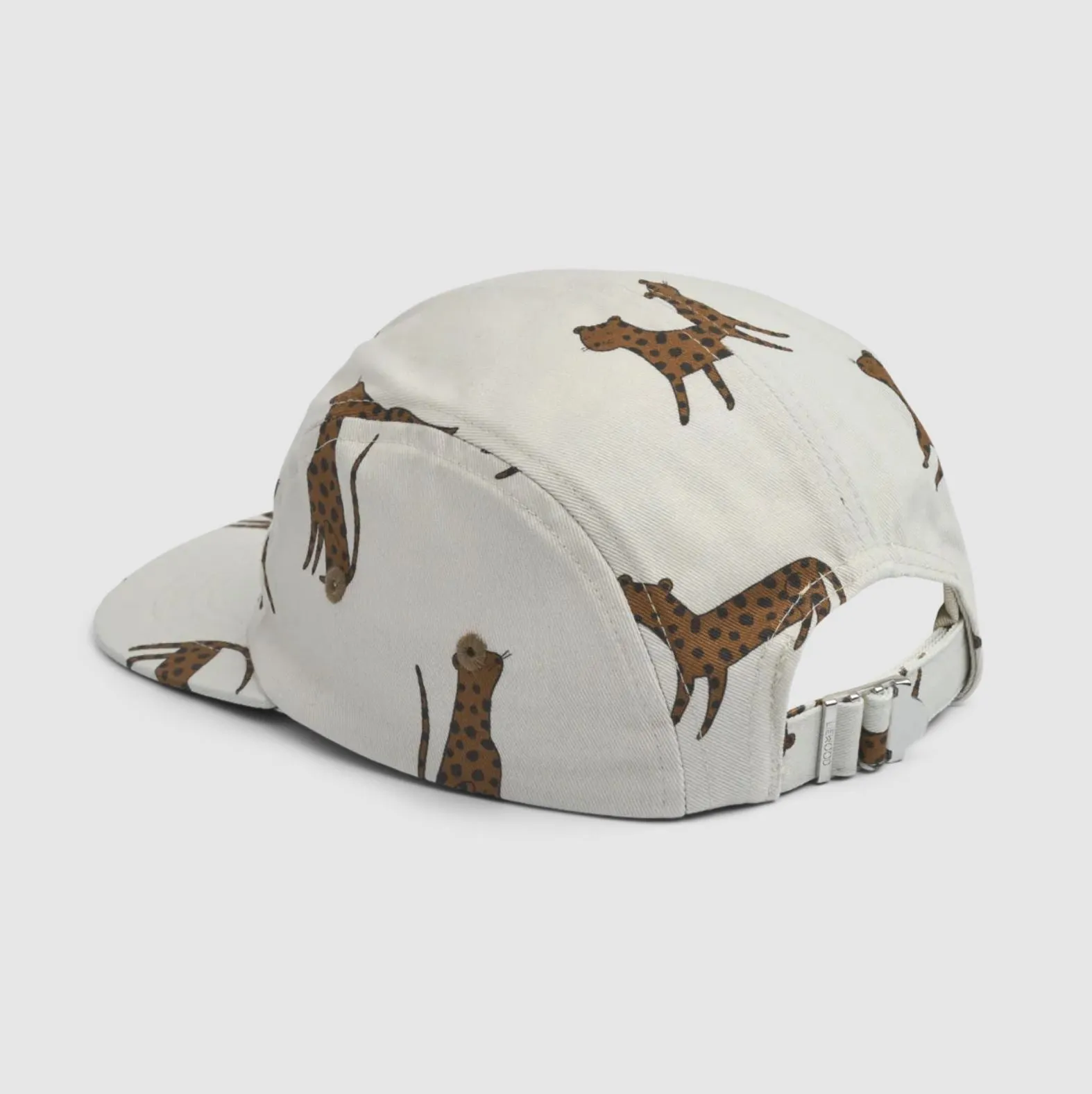 Cap - Organic Cotton - Leopard / Sandy