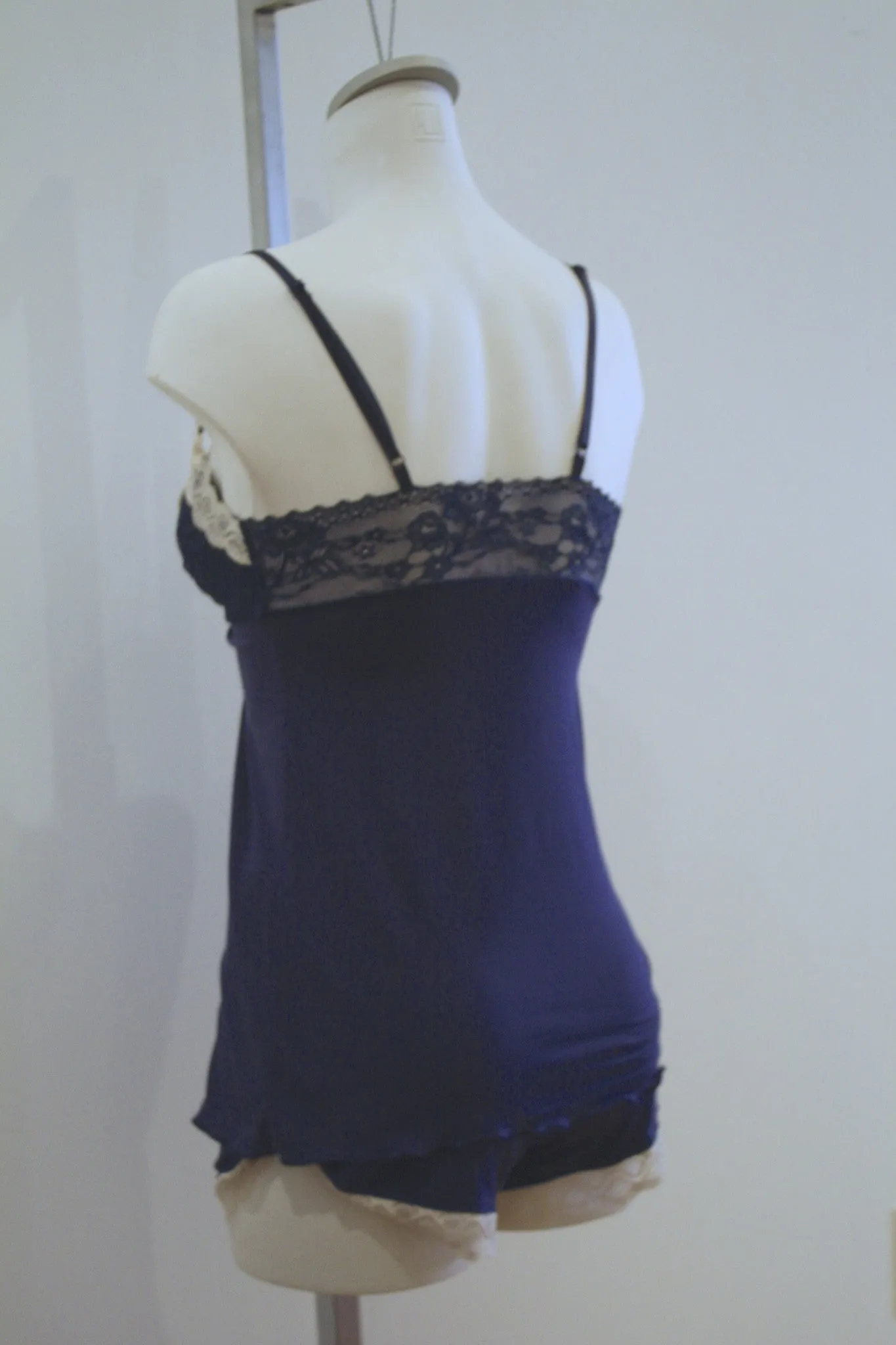 Celine Cami and Shortie Set | Navy