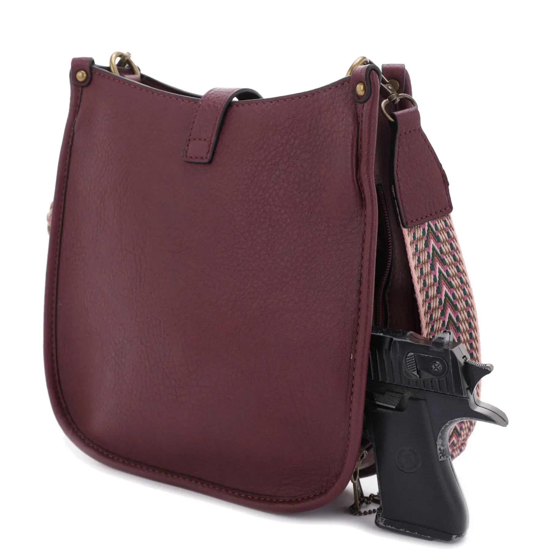 Chelsea Concealed Carry Locking Crossbody Purse