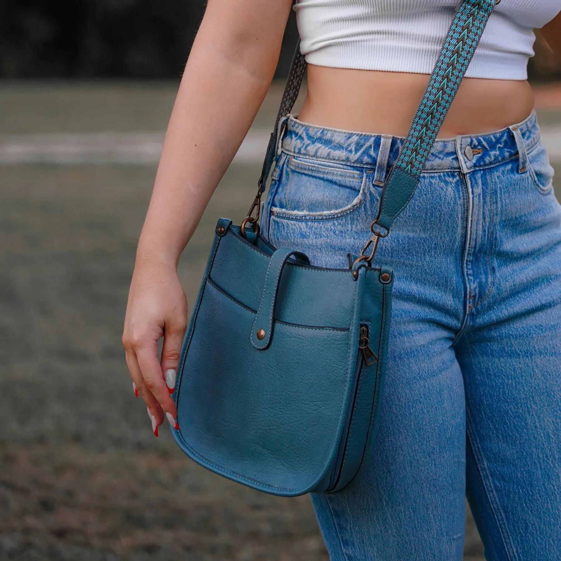 Chelsea Concealed Carry Locking Crossbody Purse