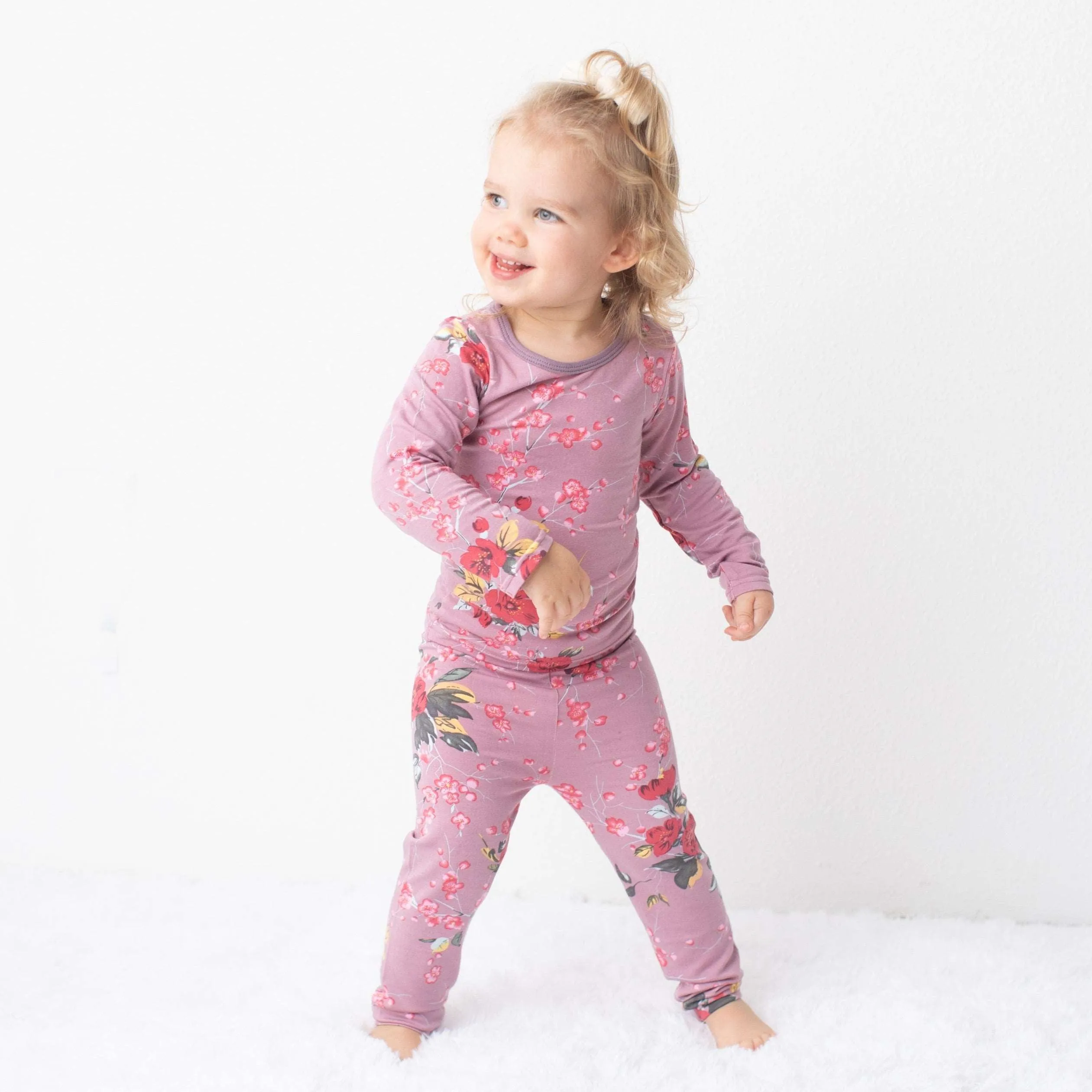 Cherry Blossom Twilight Mauve Pajama