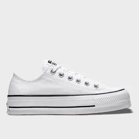 Chuck Taylor All Star Canvas Platform  Lo _ 166708 _ White