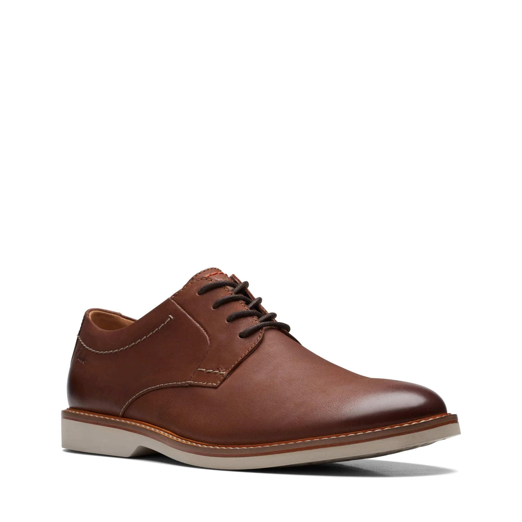 Clarks Atticus LTLace Dark Tan Leather