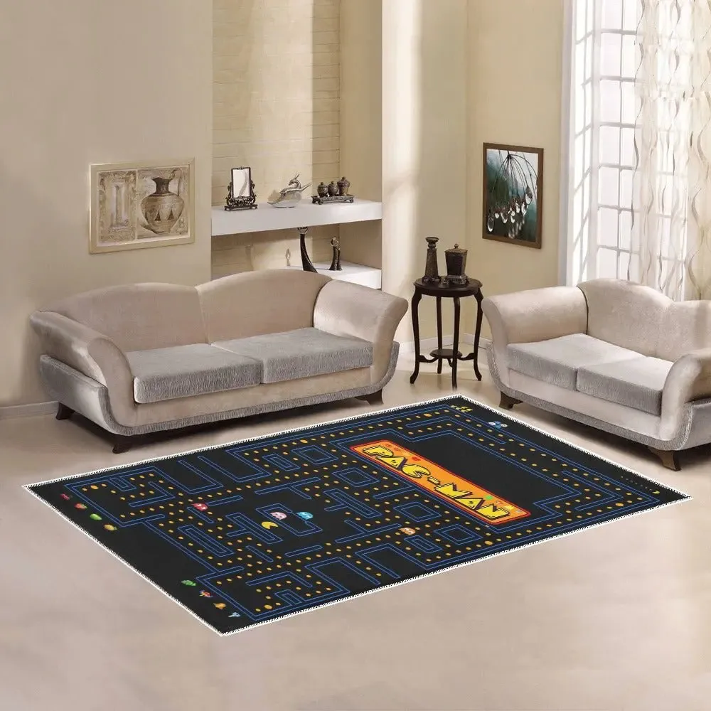 Classic Arcade Game Area Rug